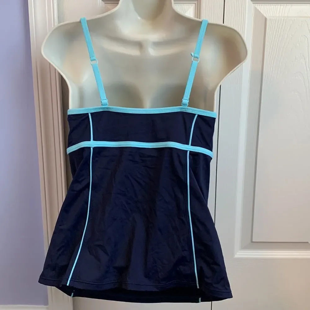 Lands’ End Swimsuit Top Bra Swimwear 4